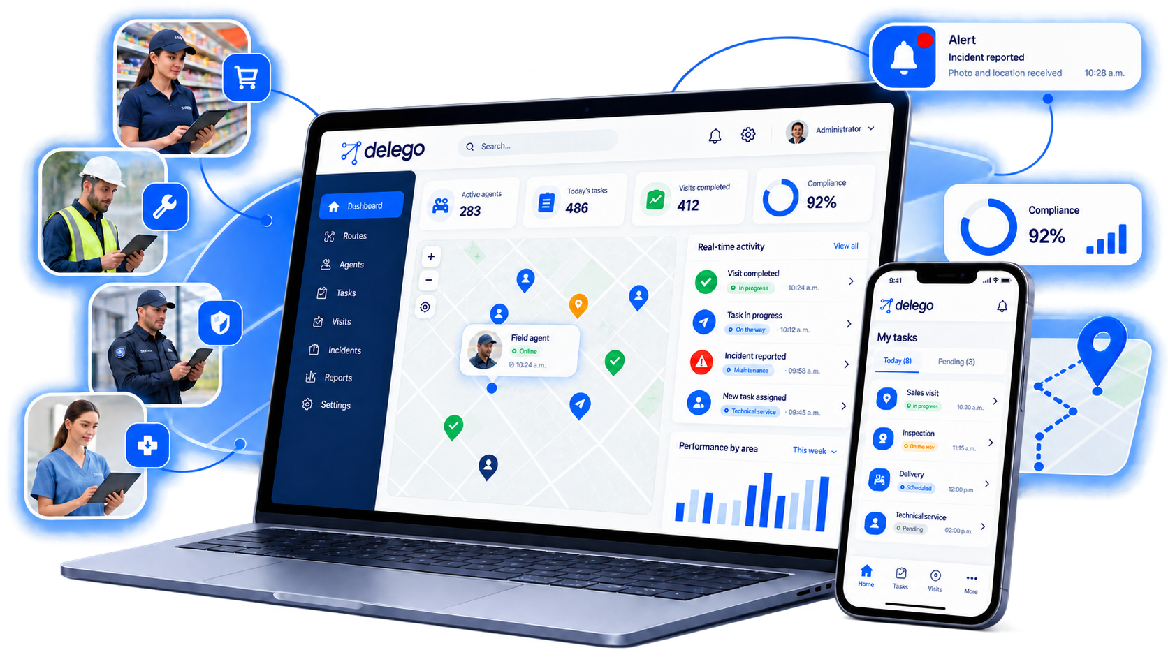 Delego Control Panel